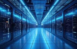 A data center for cloud computing